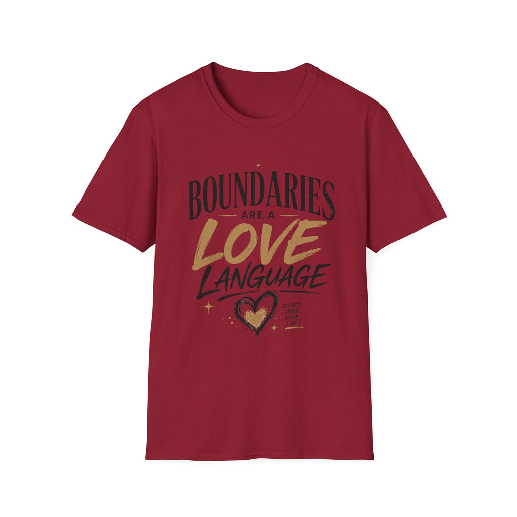 Boundaries Are a Love Language T-Shirt