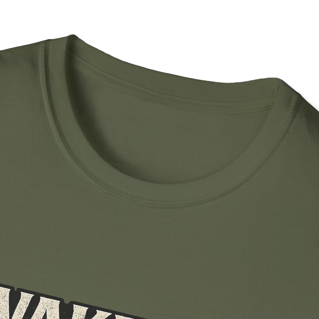 Wake Up Are A Think - Motivational Graphic T-Shirt (Spend Wisely)