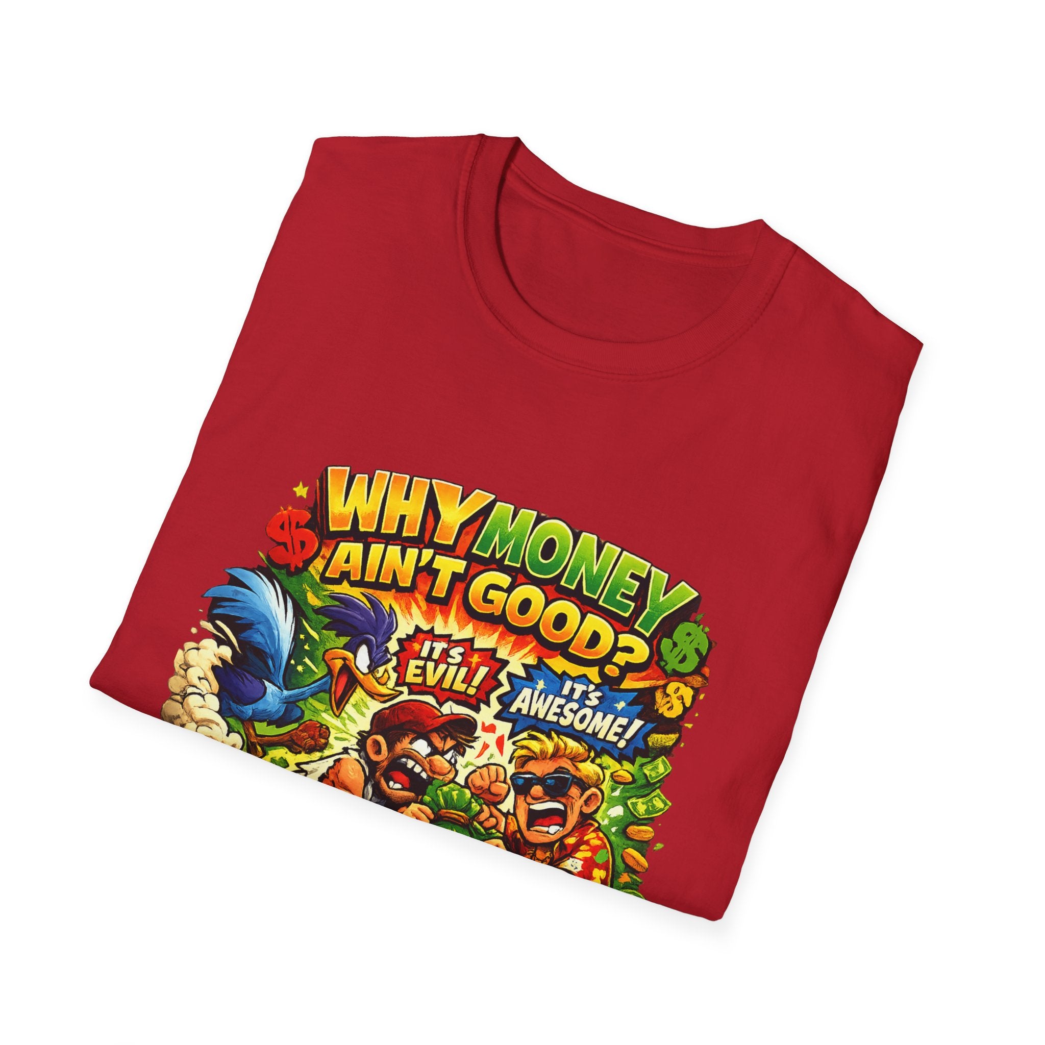 All Money Ain't Good Money | Comic Streetwear Tee