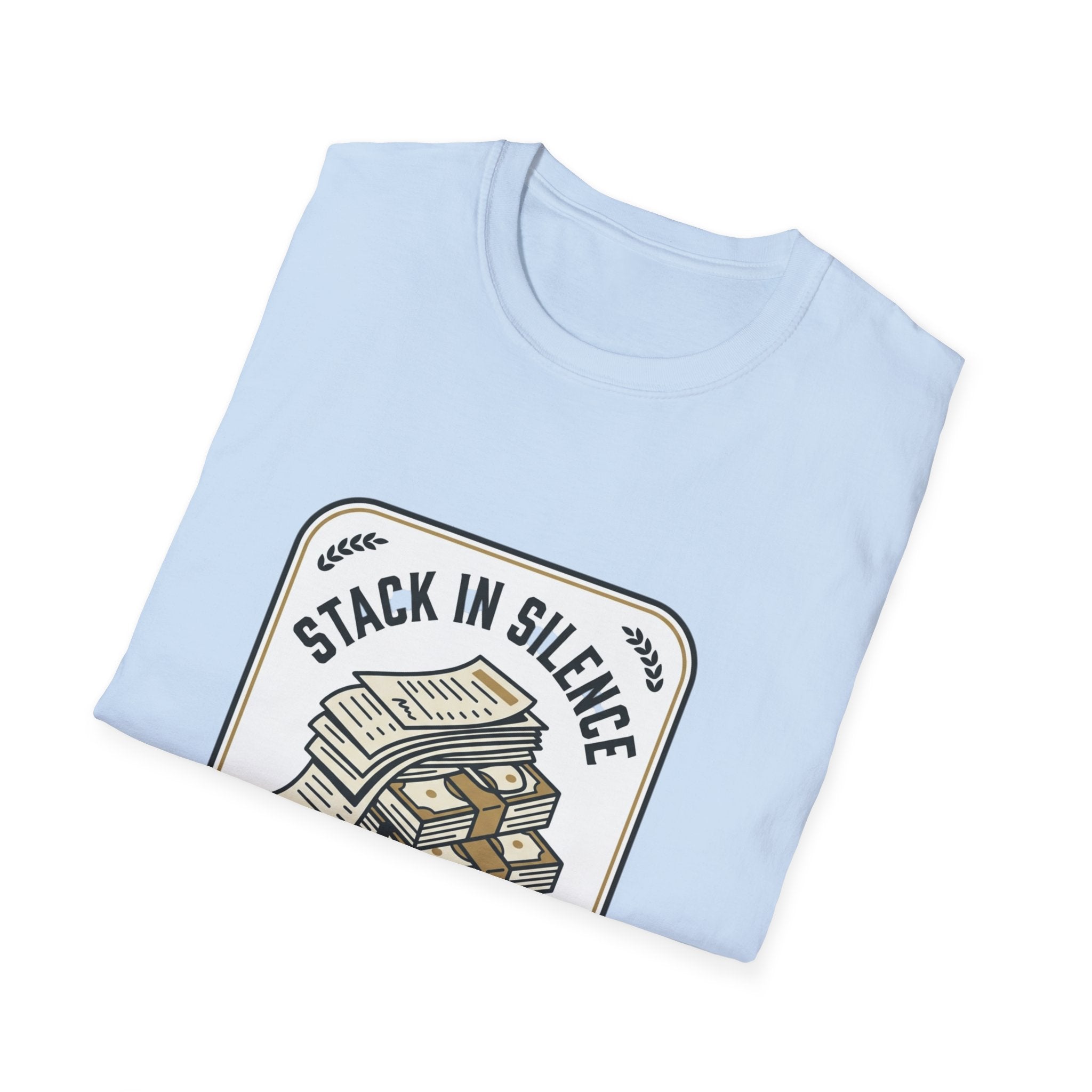 Stack In Silence | Money Mindset Statement Tee