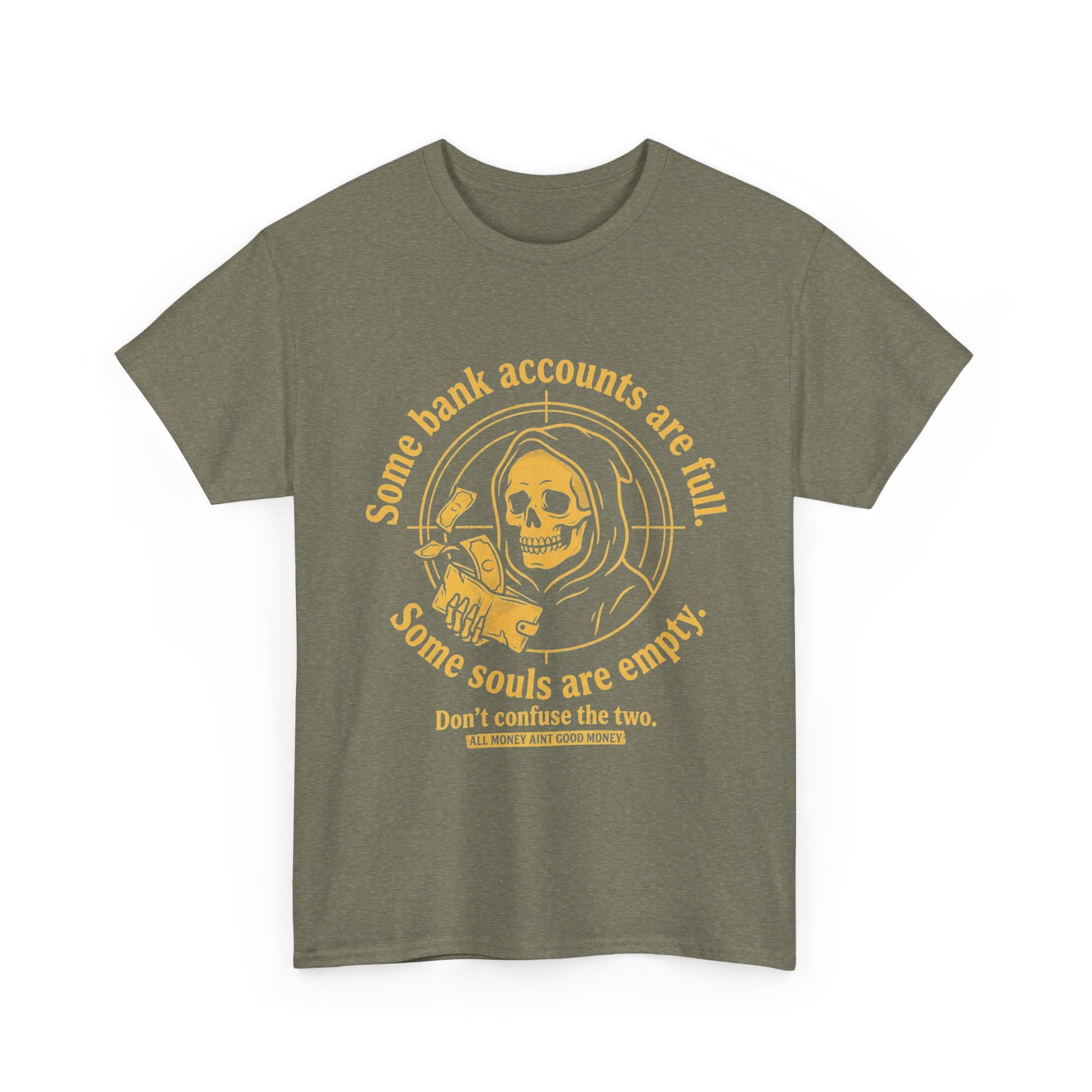 Some Bank Accounts Full, Some Souls Empty | EMPIRE Tee