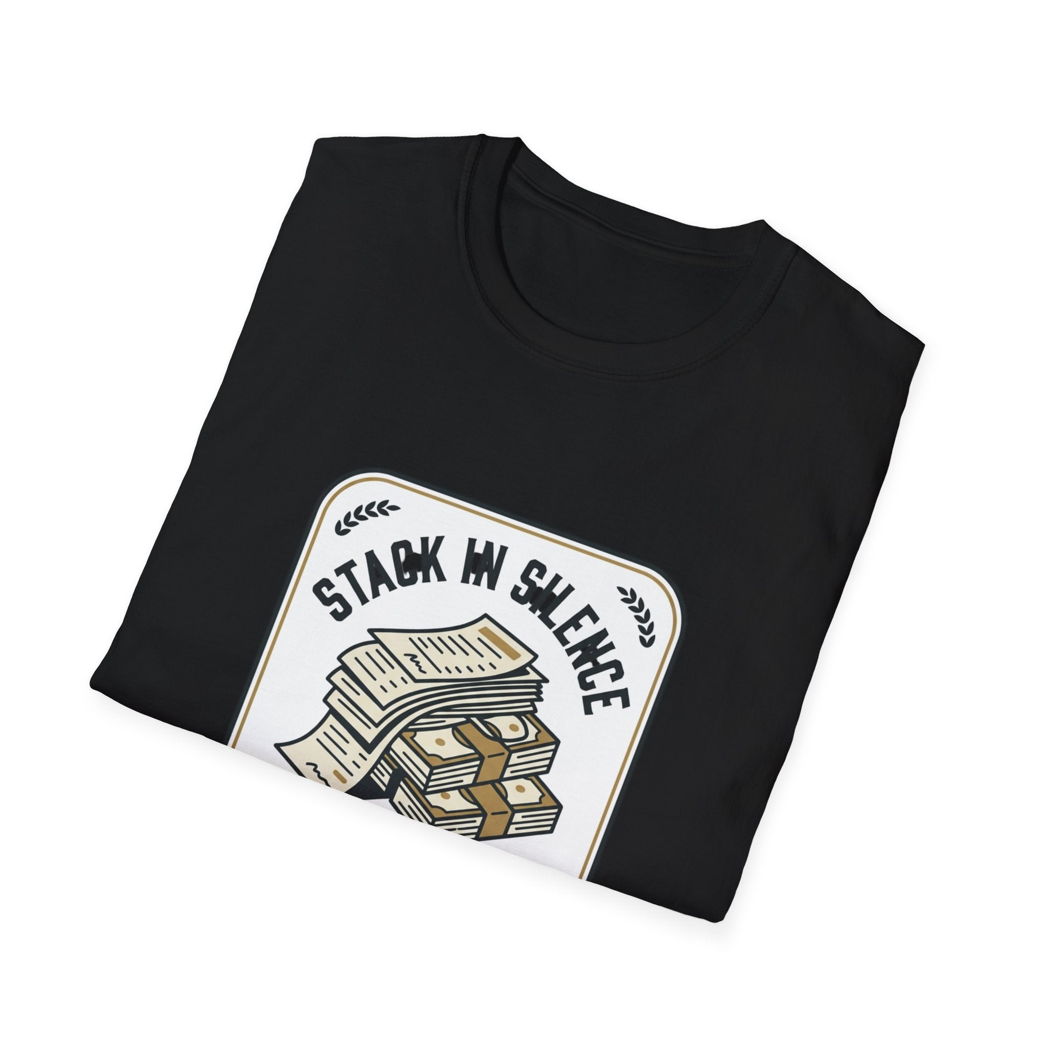 Stack In Silence | Money Mindset Statement Tee