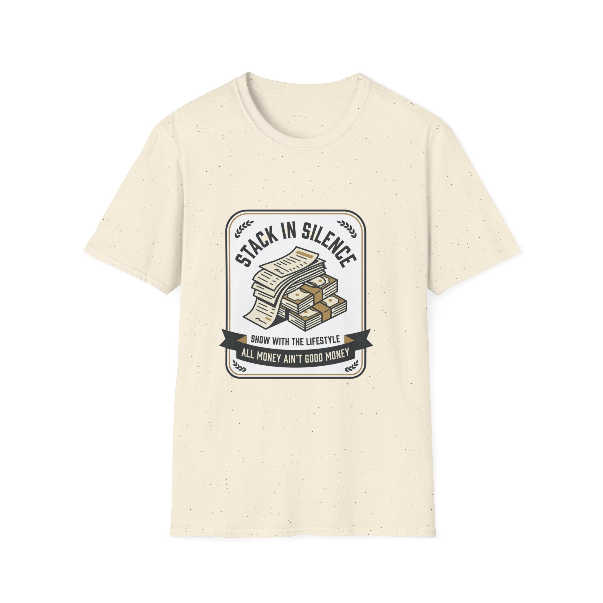 Stack In Silence | Money Mindset Statement Tee