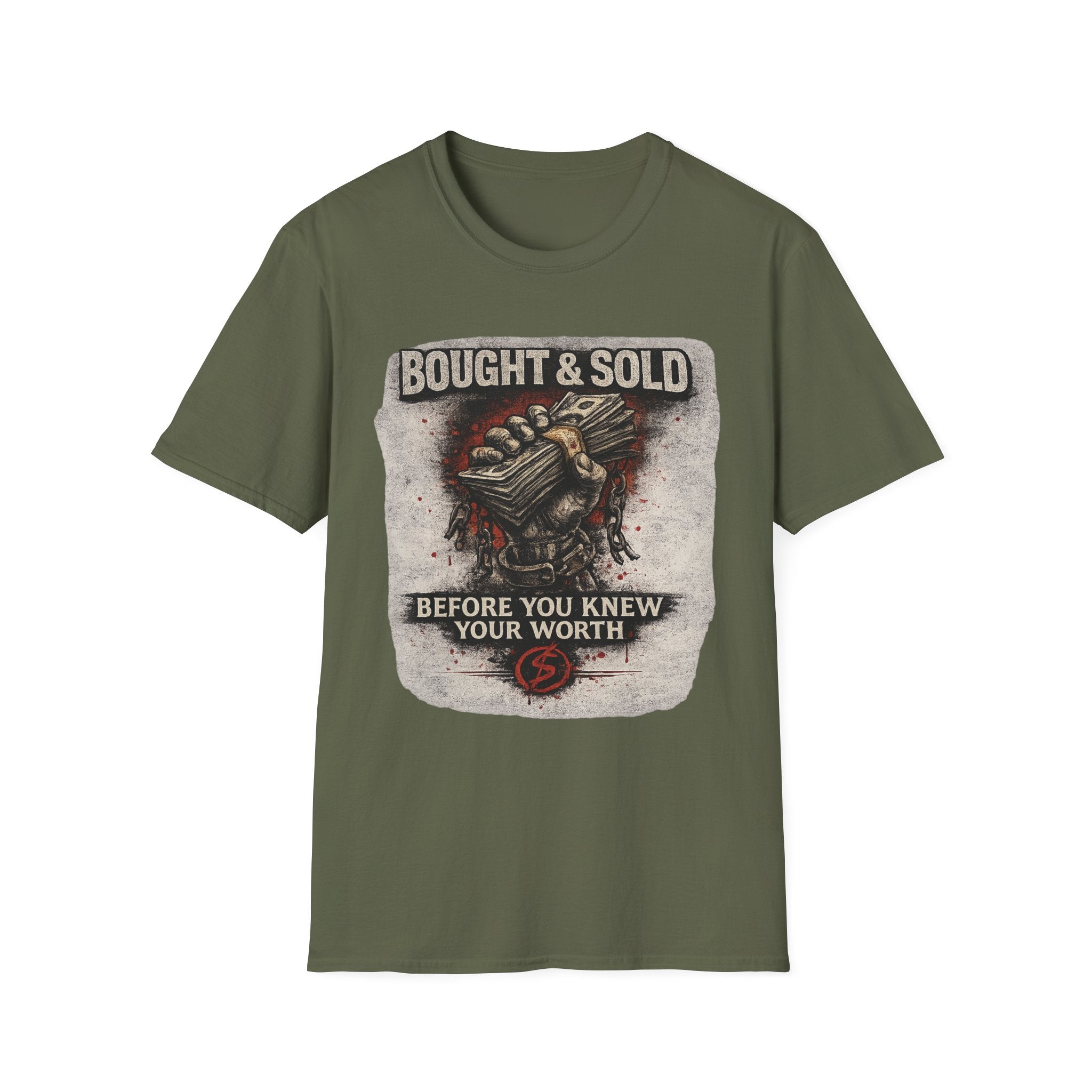 Bought & Sold T-Shirt — 'Before You Knew Your Worth' Graphic Tee