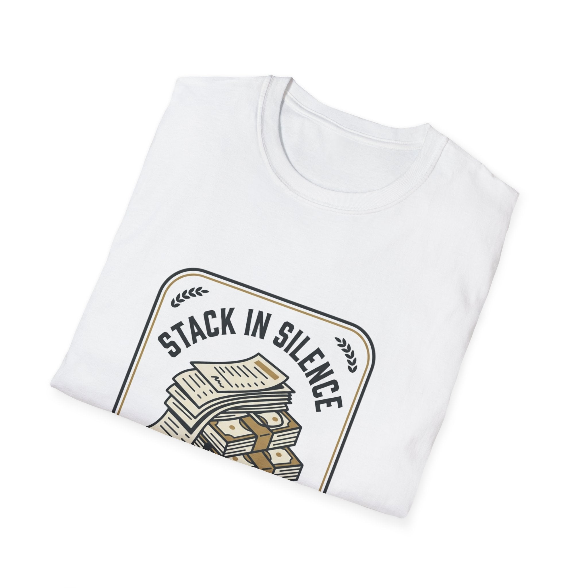 Stack In Silence | Money Mindset Statement Tee