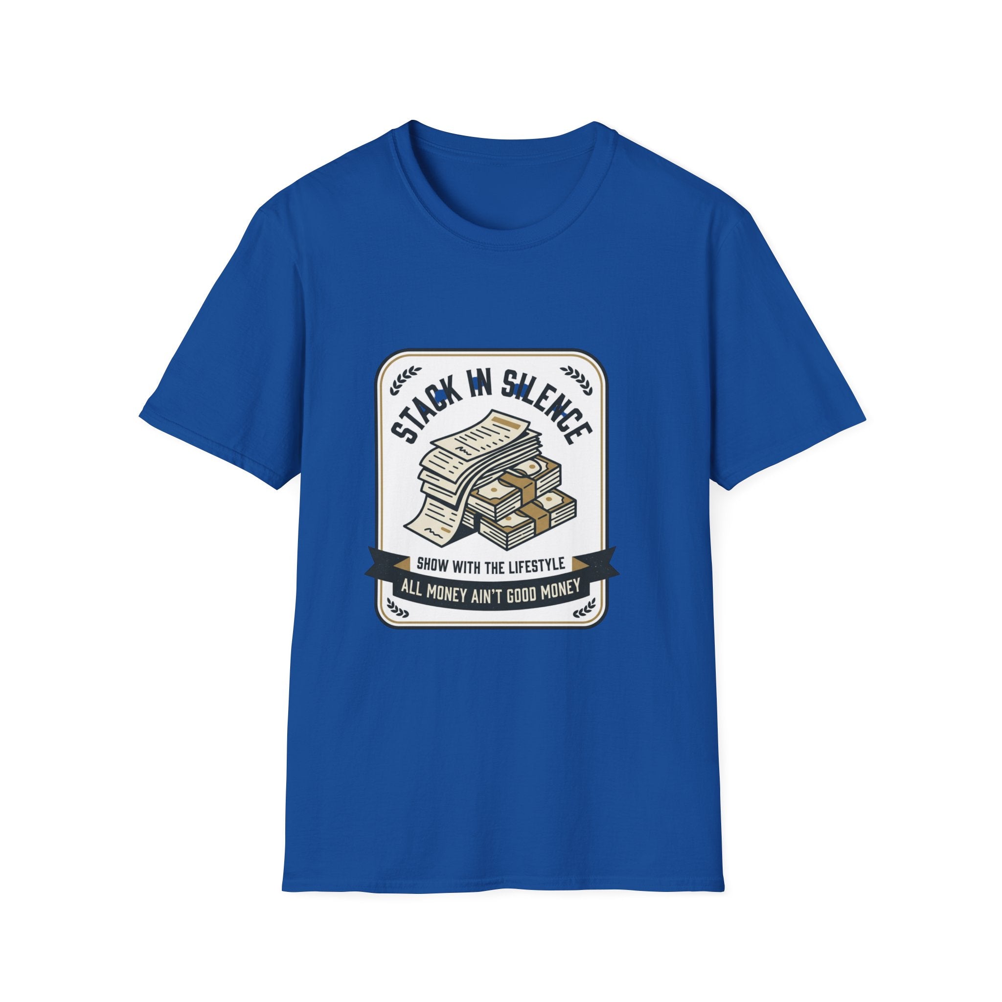 Stack In Silence | Money Mindset Statement Tee