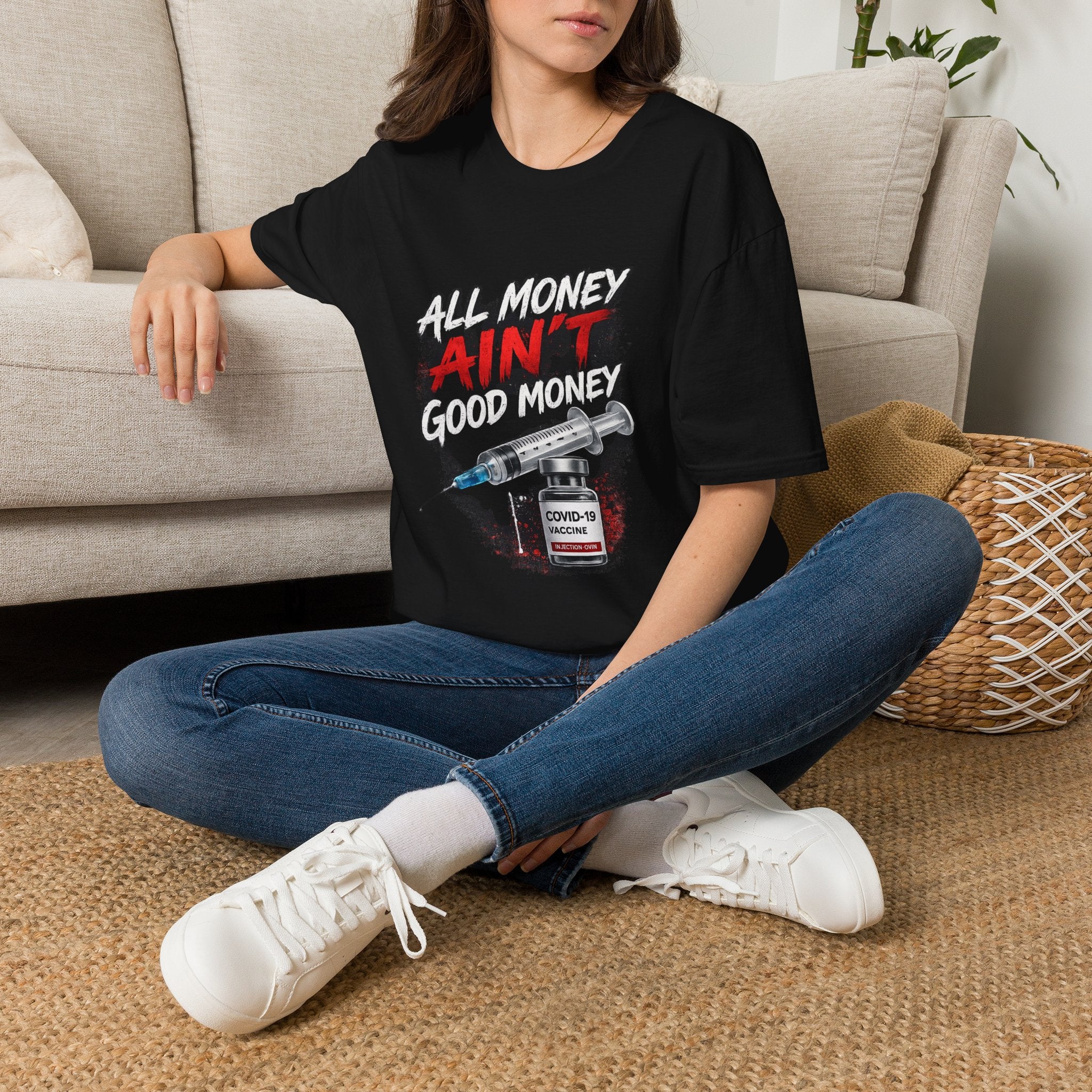 All Money Ain't Good Money | Conscious Statement Graphic Tee