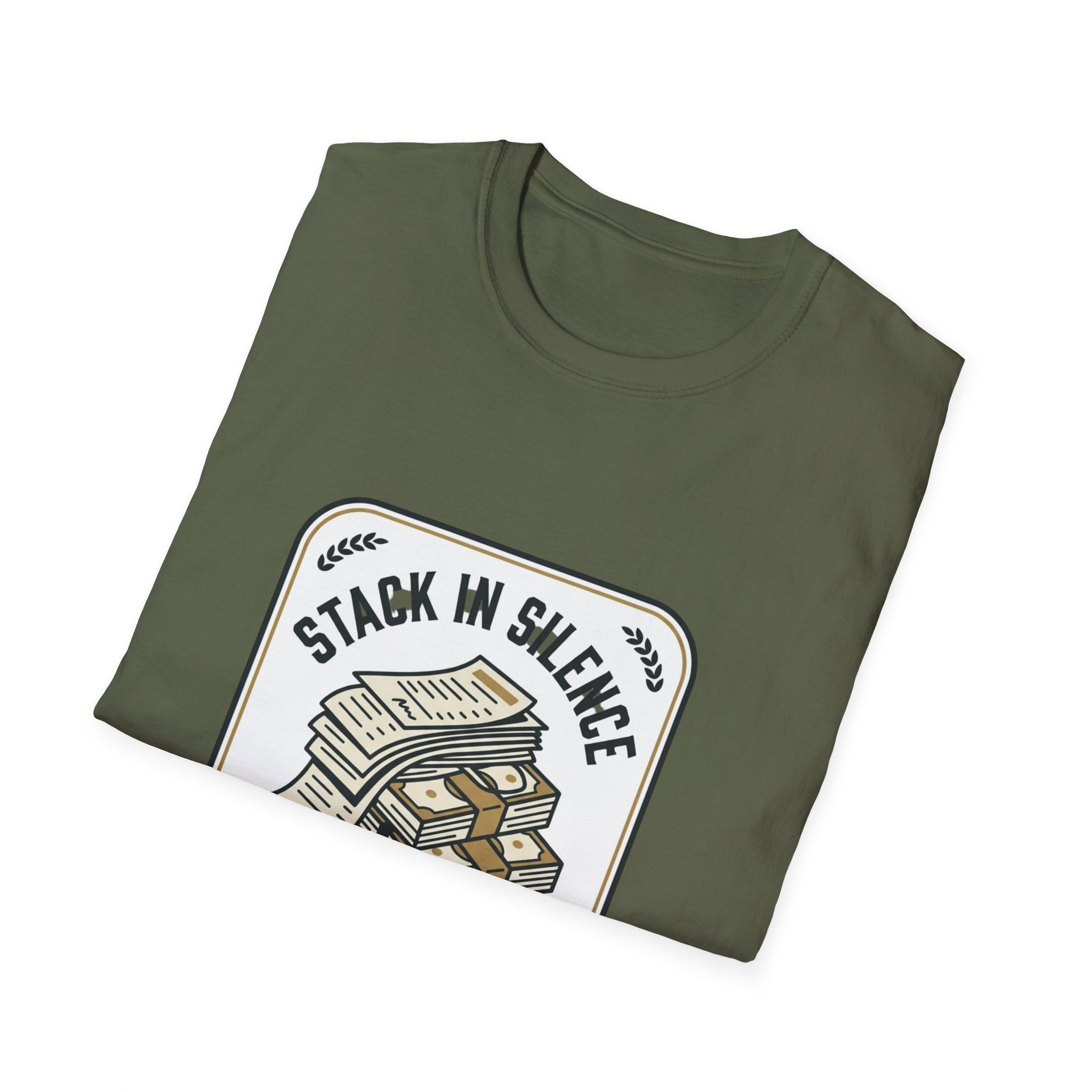 Stack In Silence | Money Mindset Statement Tee