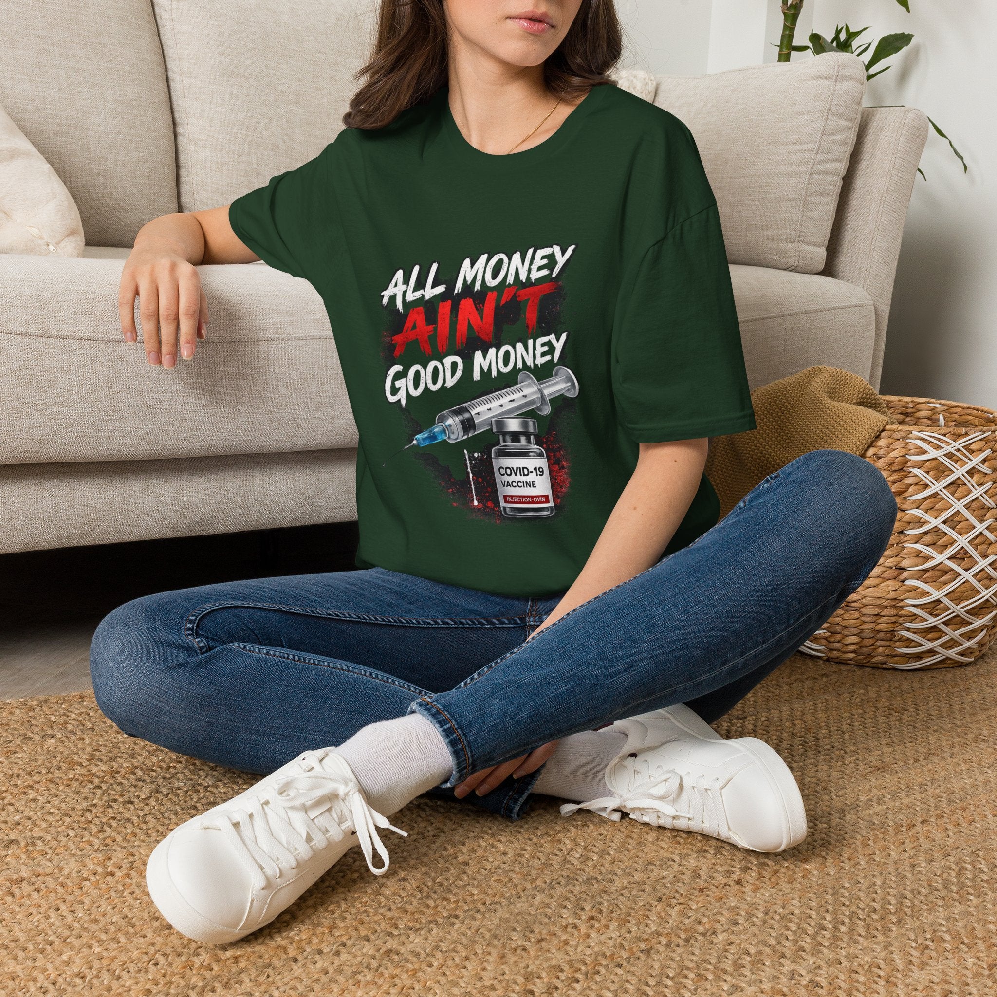 All Money Ain't Good Money | Conscious Statement Graphic Tee