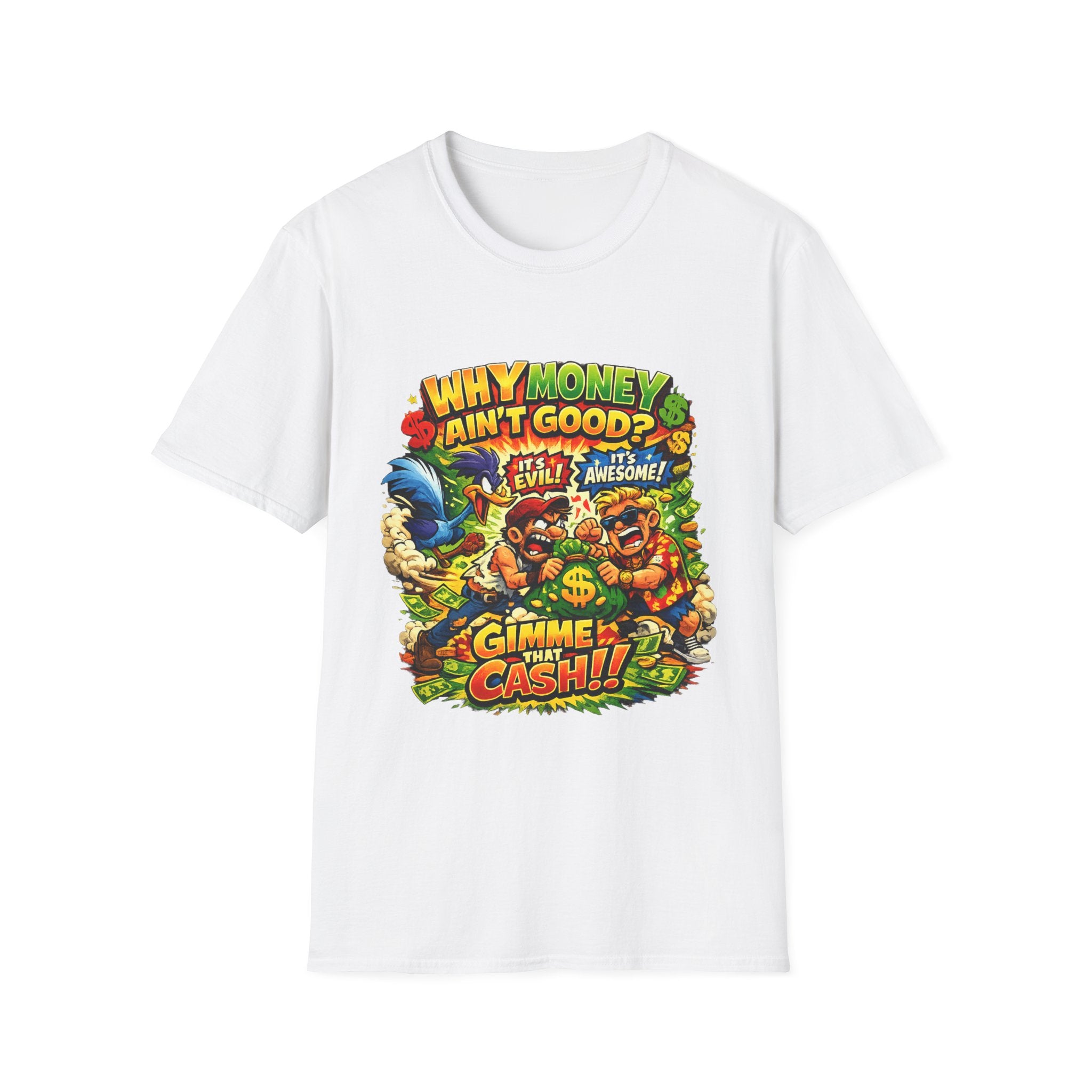 All Money Ain't Good Money | Comic Streetwear Tee