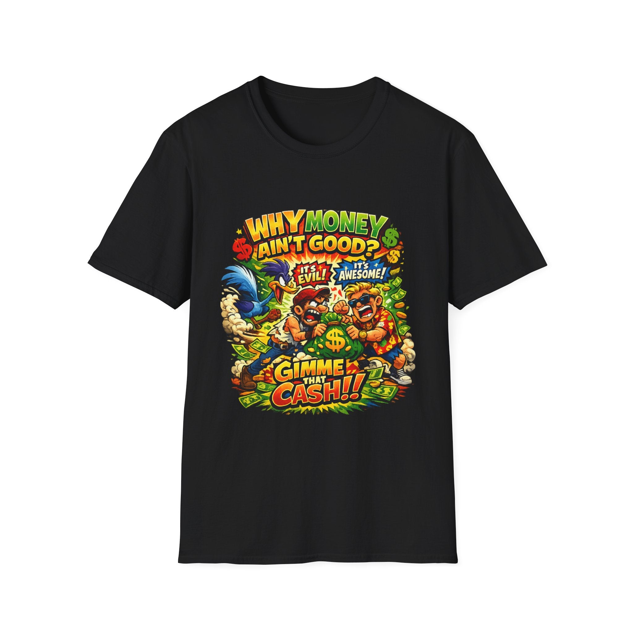 All Money Ain't Good Money | Comic Streetwear Tee