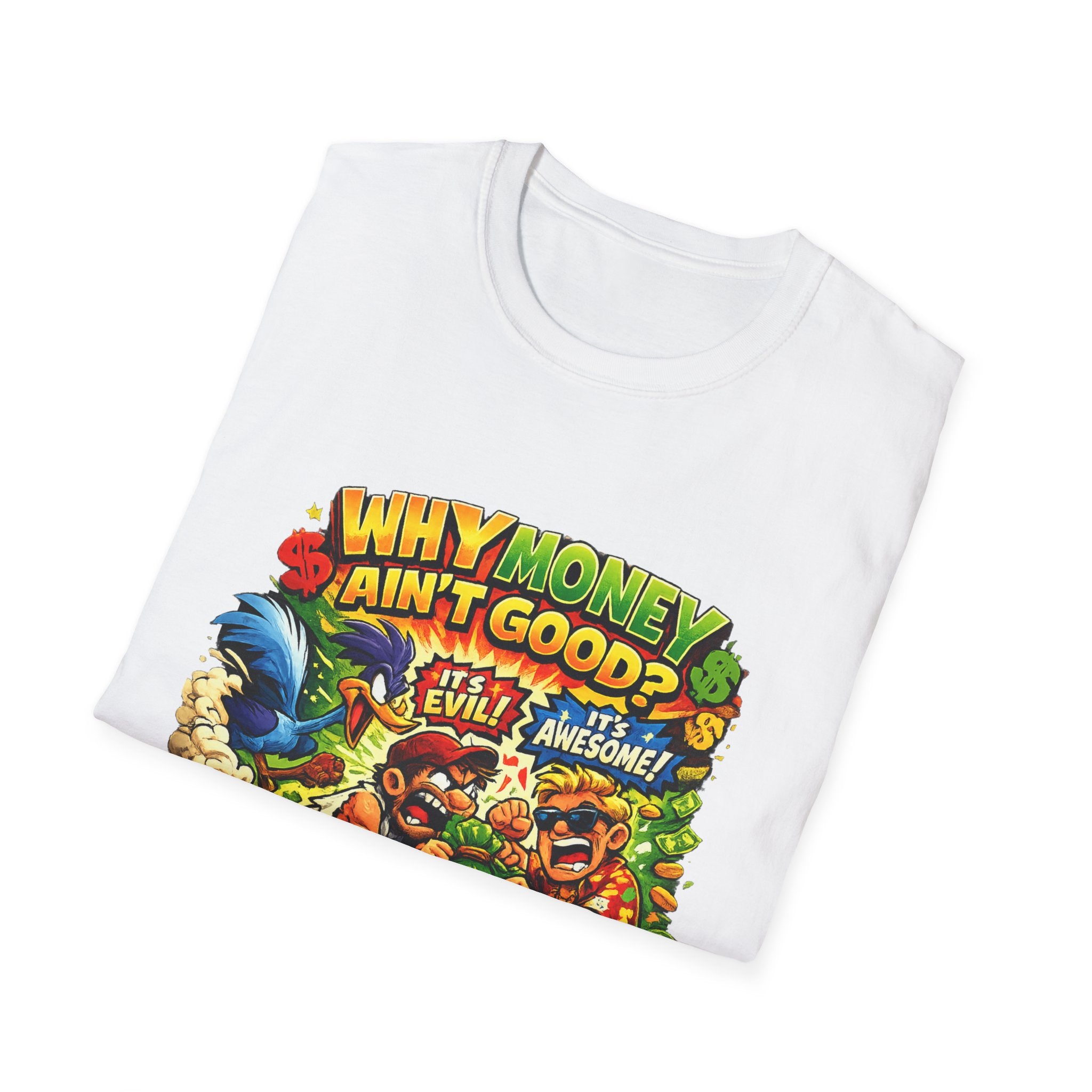 All Money Ain't Good Money | Comic Streetwear Tee