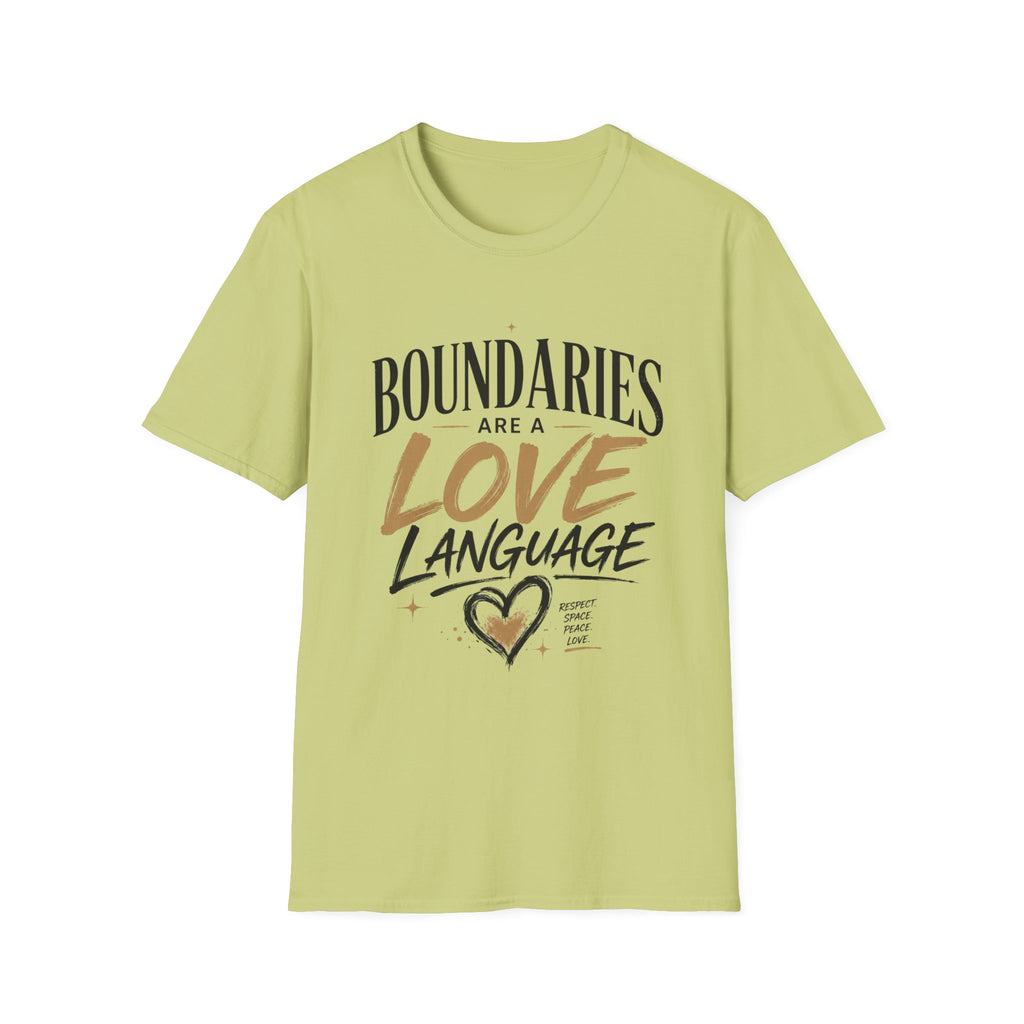 Boundaries Are a Love Language T-Shirt