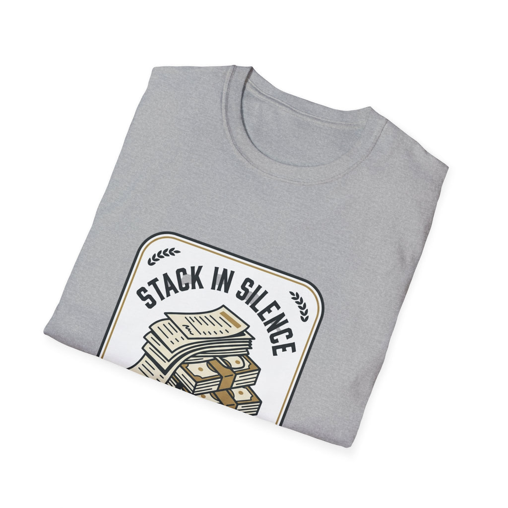 Stack In Silence | Money Mindset Statement Tee