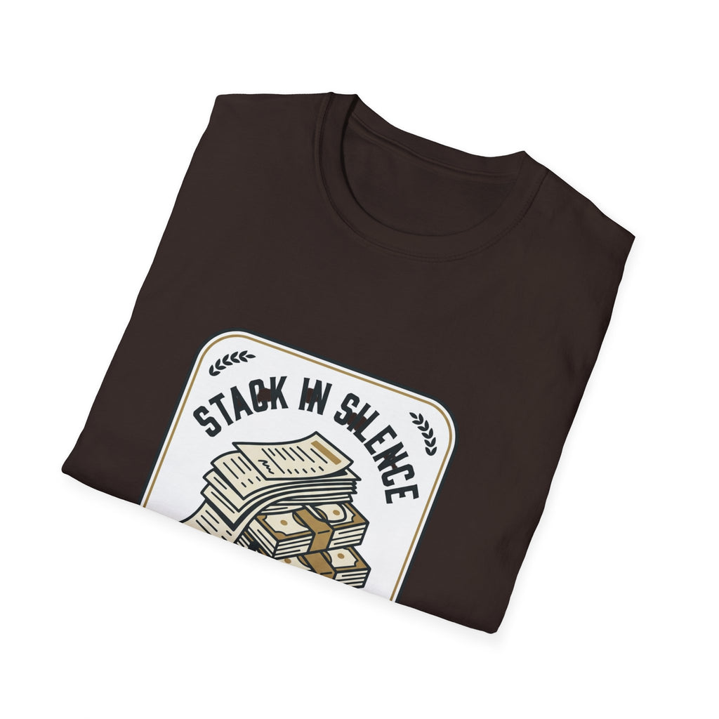 Stack In Silence | Money Mindset Statement Tee