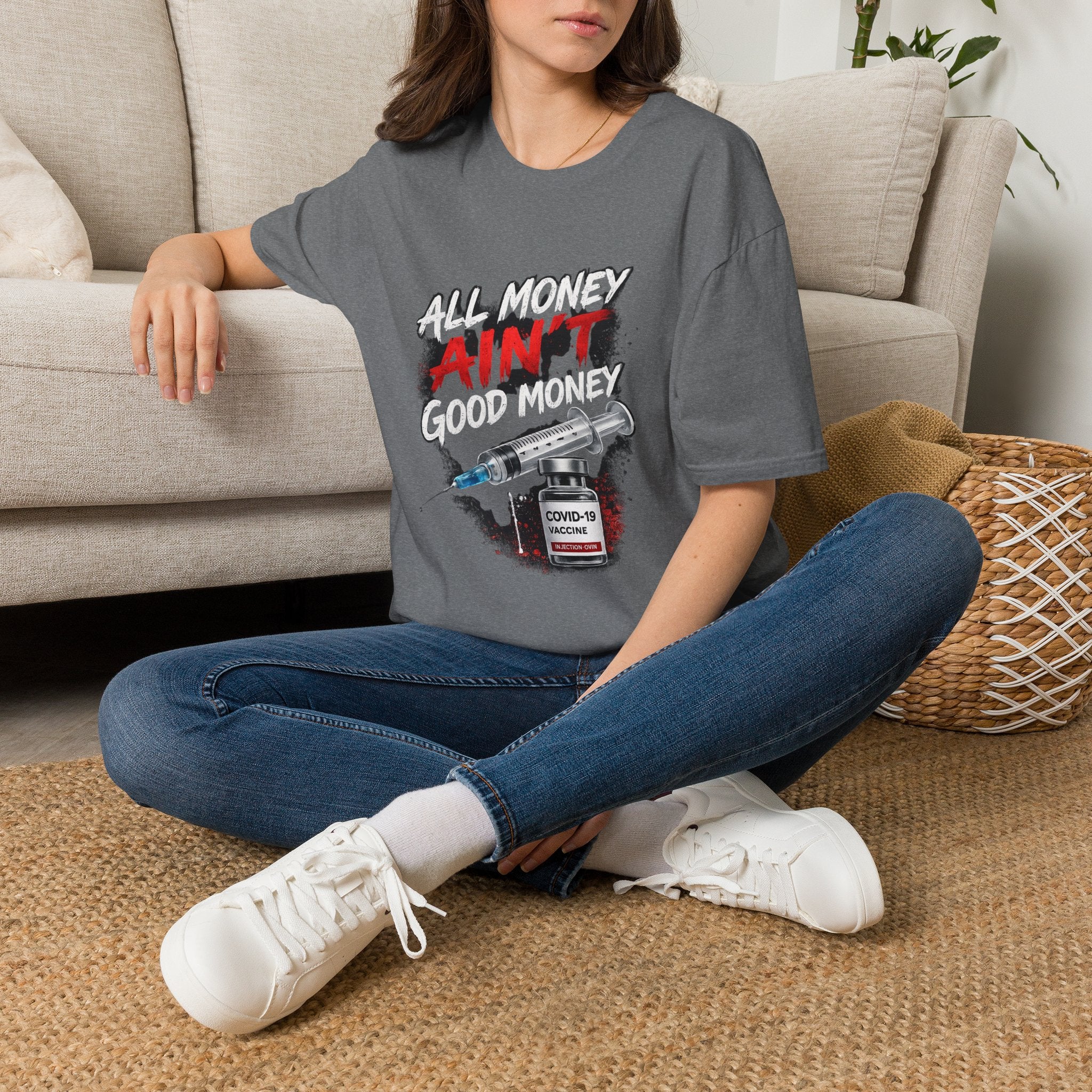 All Money Ain't Good Money | Conscious Statement Graphic Tee