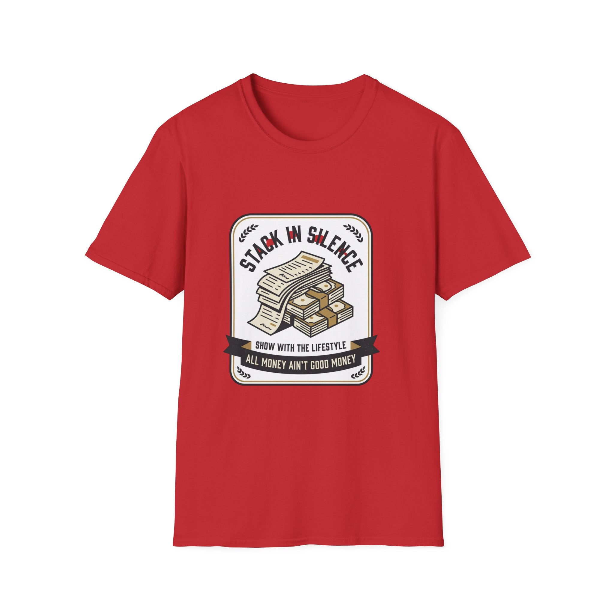 Stack In Silence | Money Mindset Statement Tee