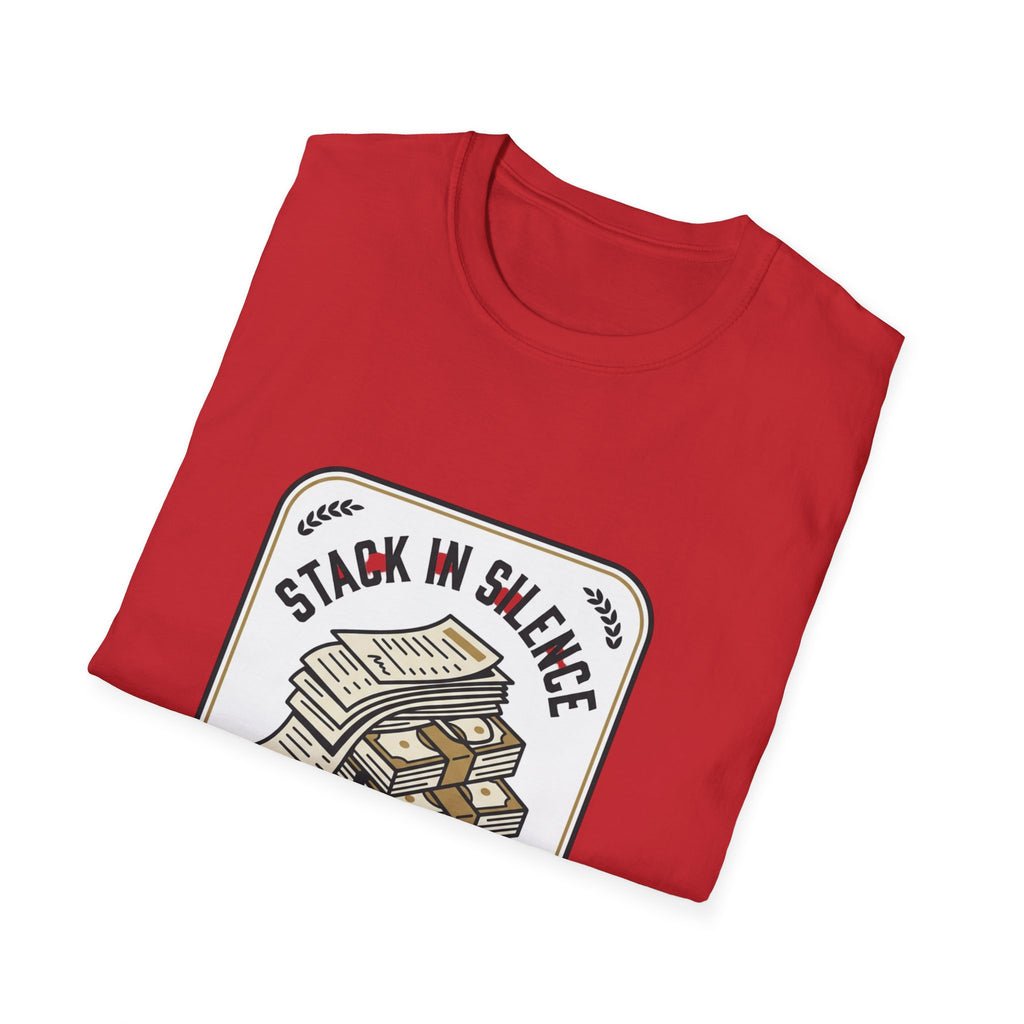 Stack In Silence | Money Mindset Statement Tee