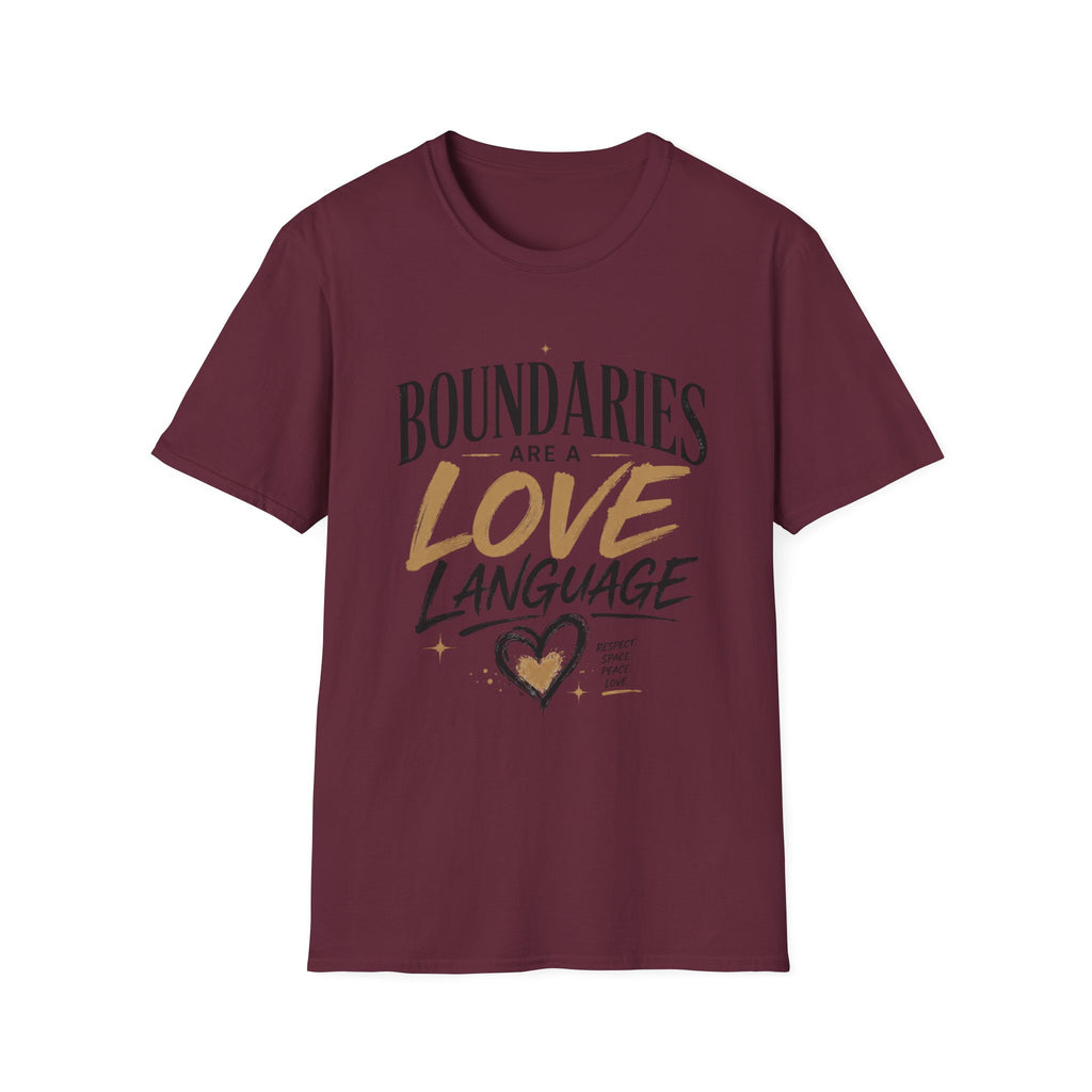 Boundaries Are a Love Language T-Shirt