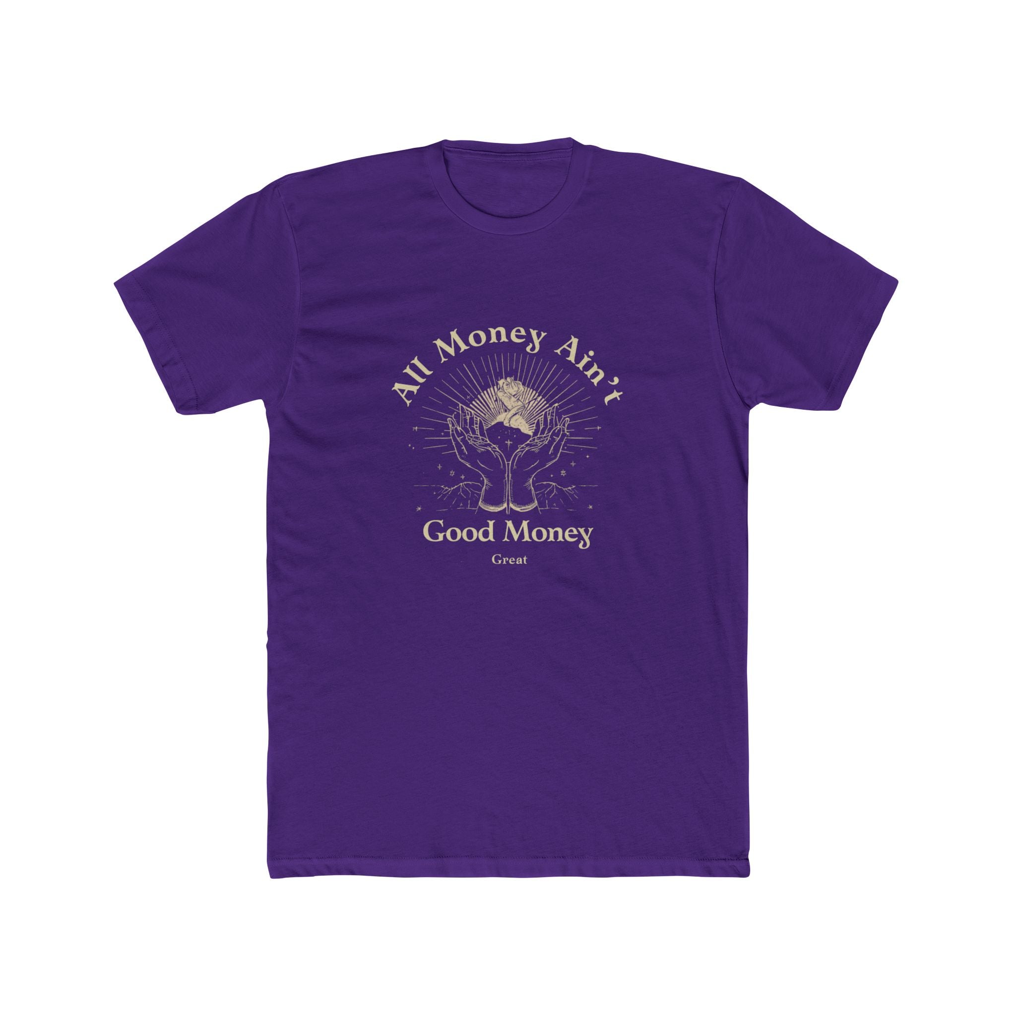 All Money Ain't Good Money | Praying Hands Spiritual Tee