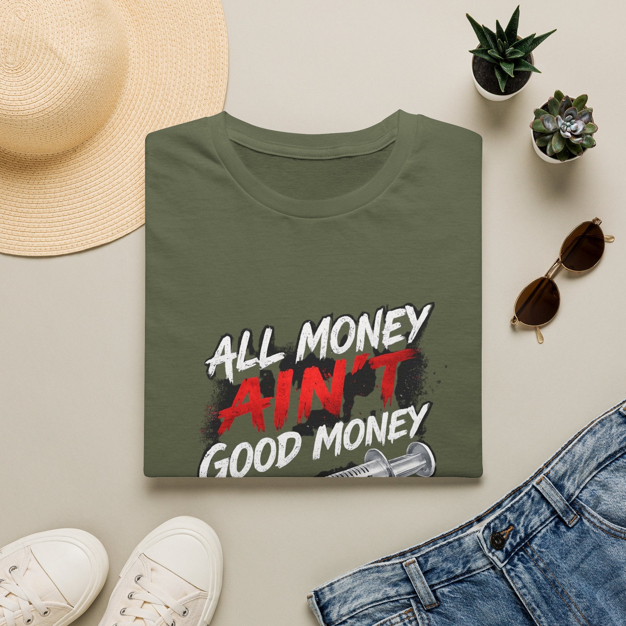 All Money Ain't Good Money | Conscious Statement Graphic Tee