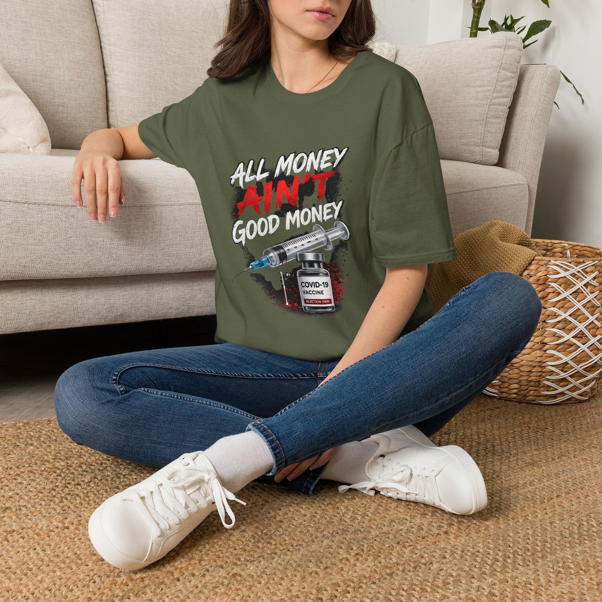 All Money Ain't Good Money | Conscious Statement Graphic Tee