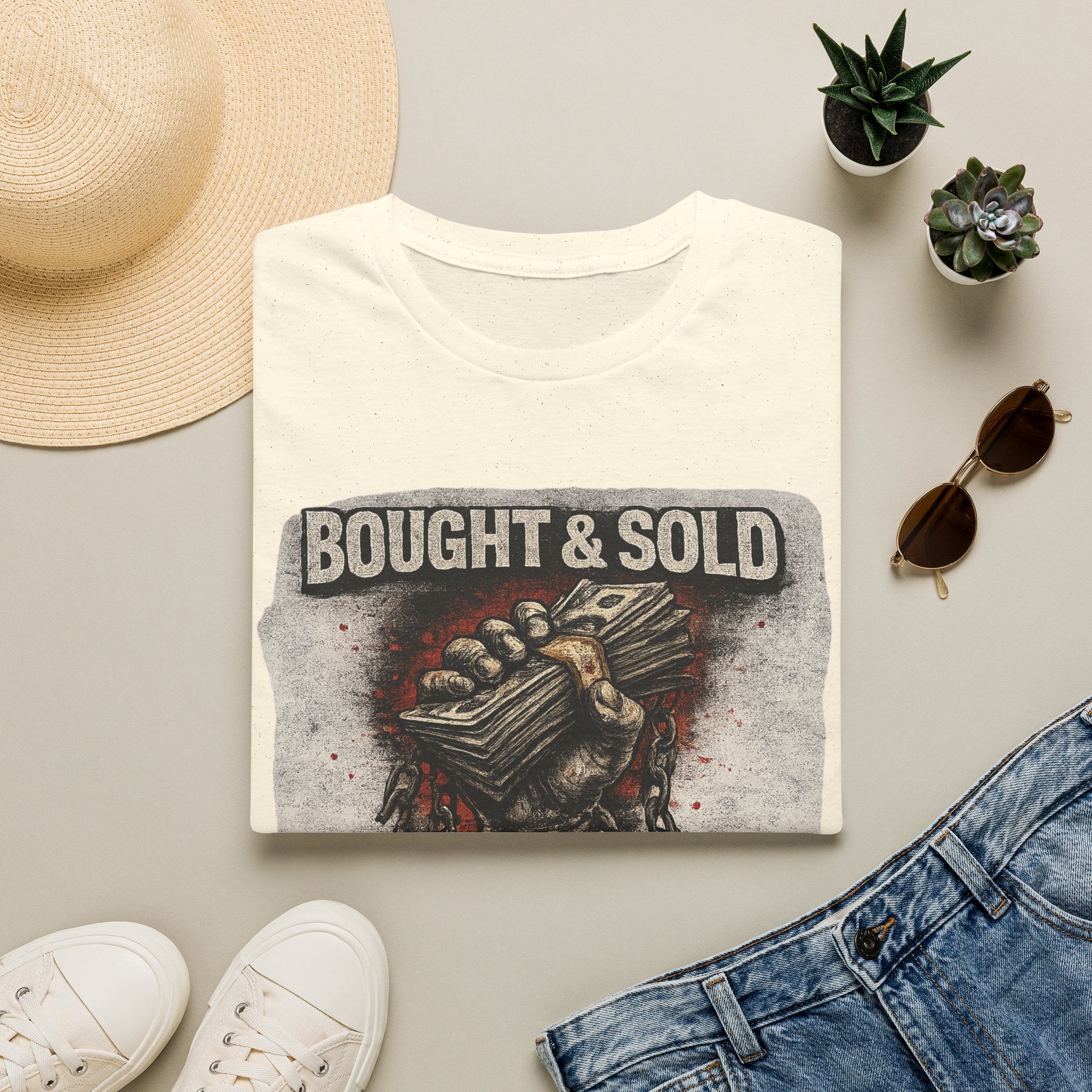 Bought & Sold T-Shirt — 'Before You Knew Your Worth' Graphic Tee