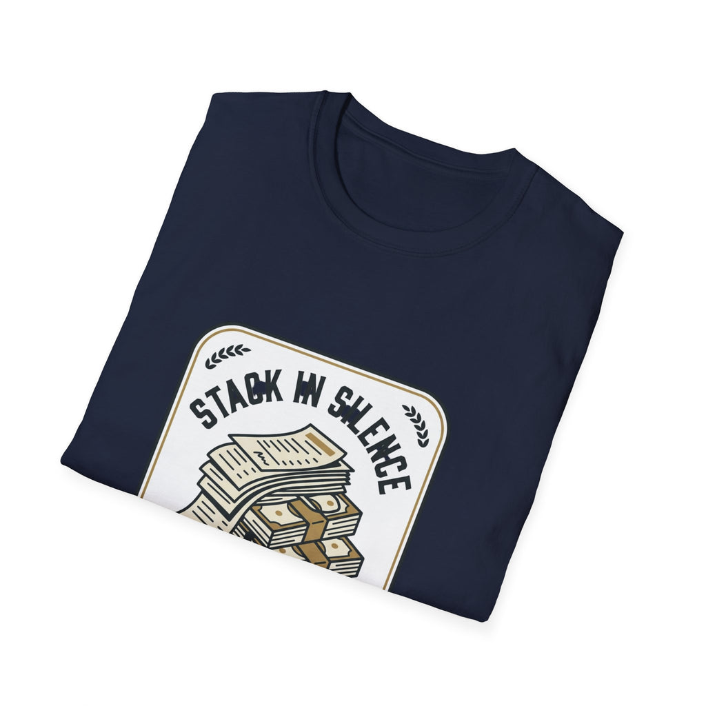 Stack In Silence | Money Mindset Statement Tee