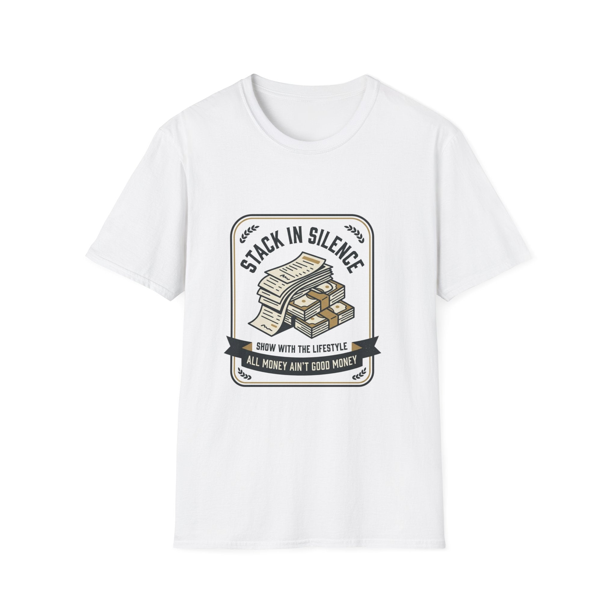 Stack In Silence | Money Mindset Statement Tee