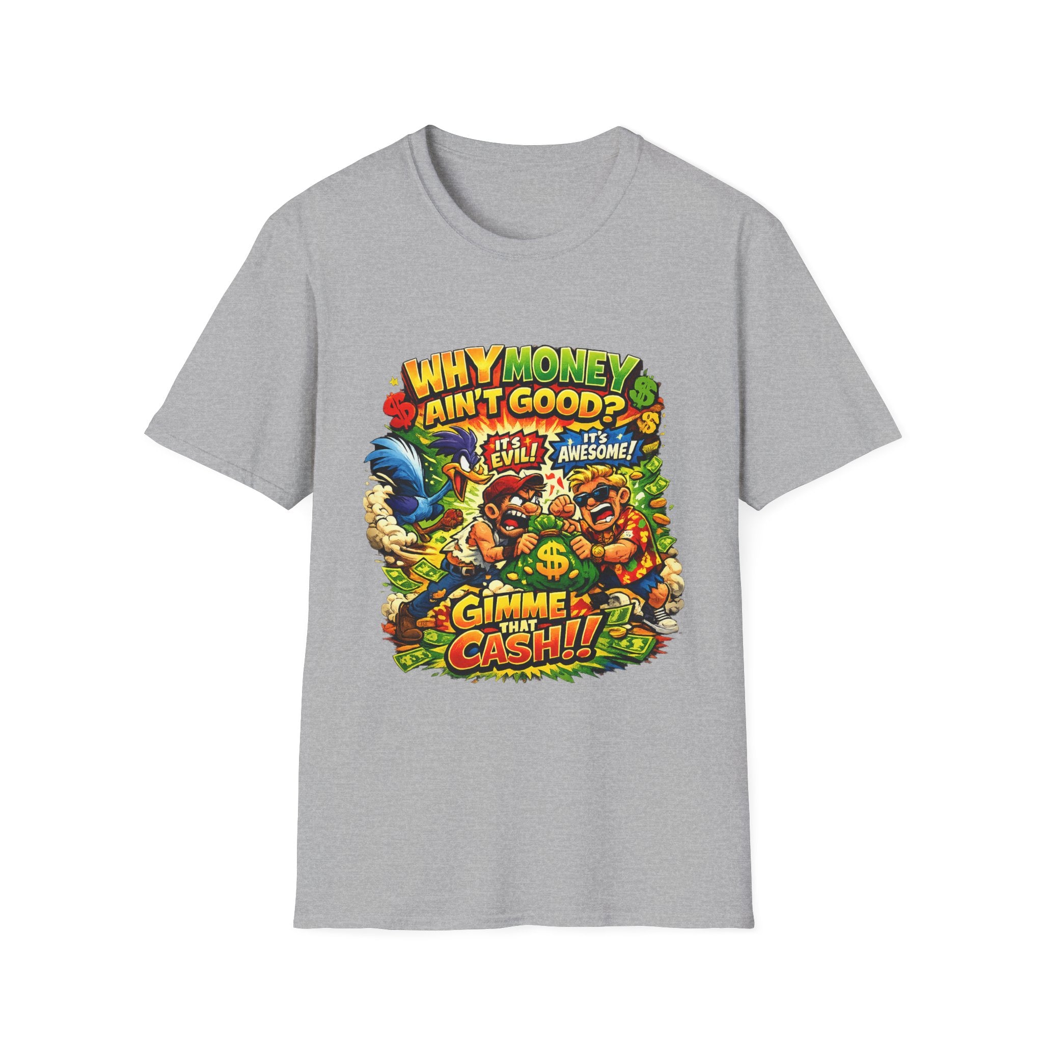 All Money Ain't Good Money | Comic Streetwear Tee