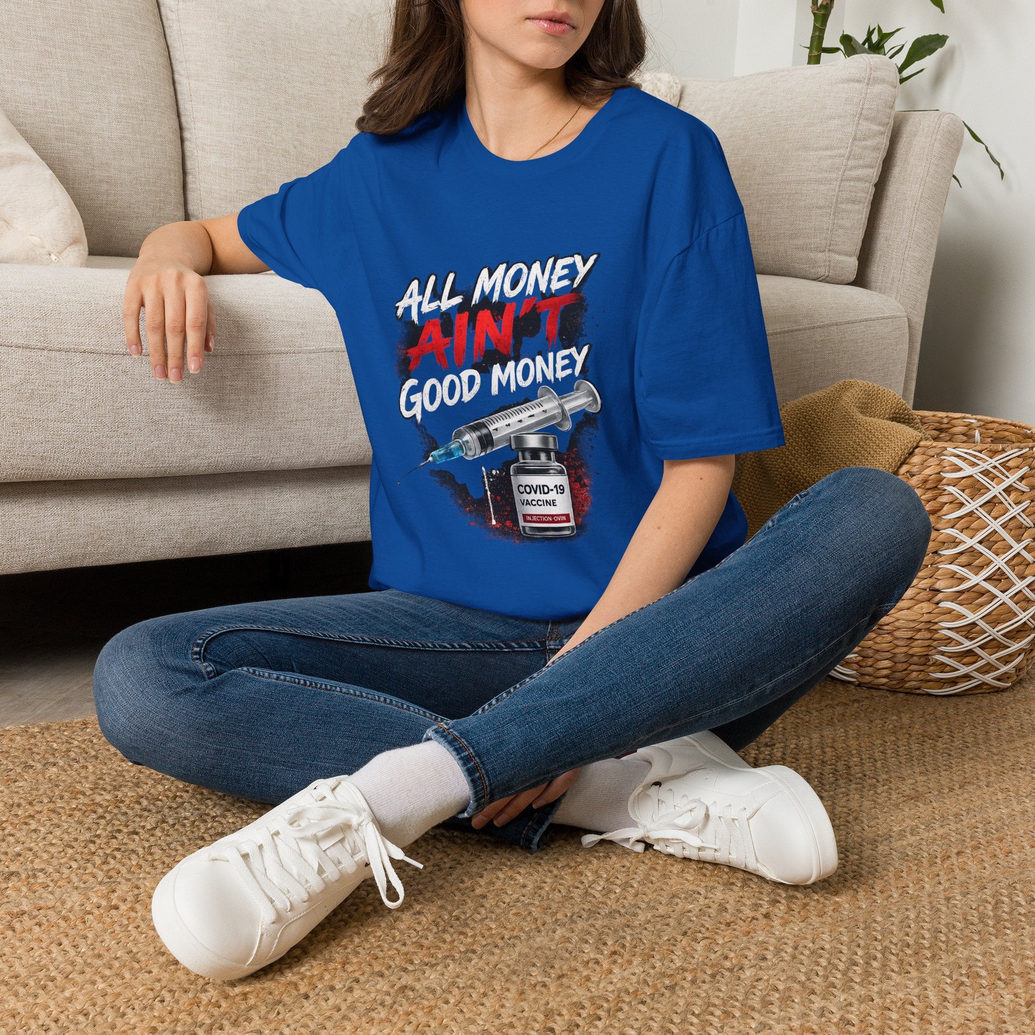 All Money Ain't Good Money | Conscious Statement Graphic Tee