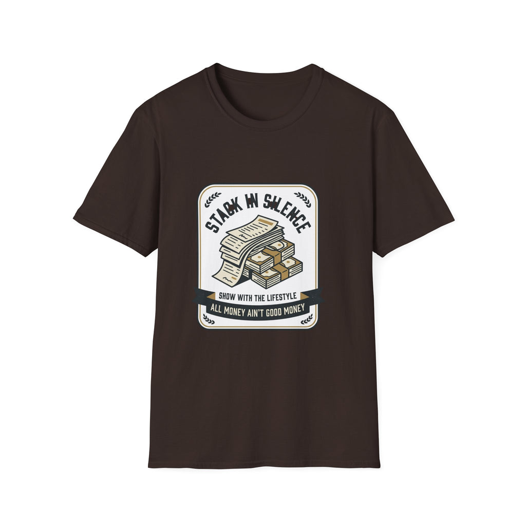 Stack In Silence | Money Mindset Statement Tee