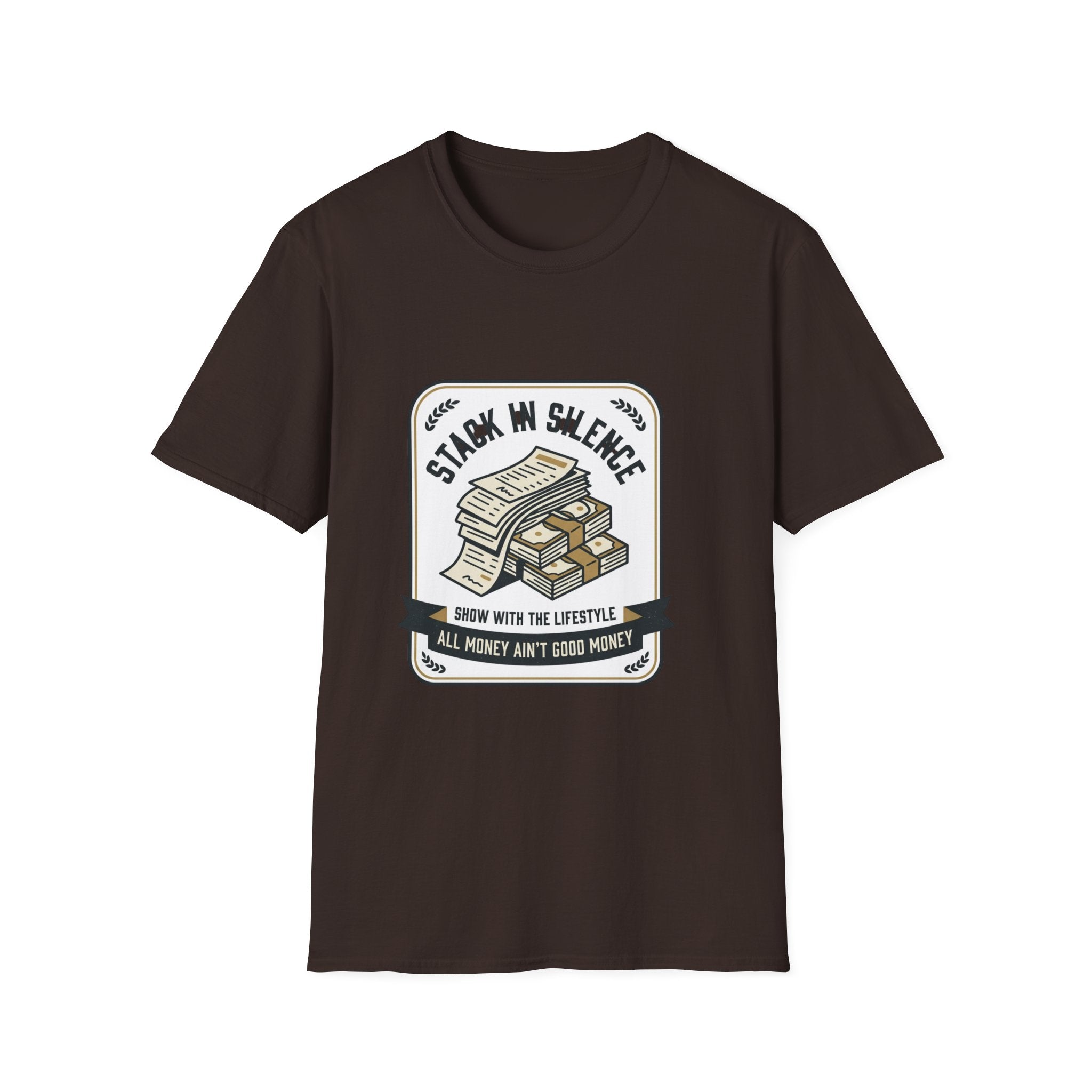 Stack In Silence | Money Mindset Statement Tee