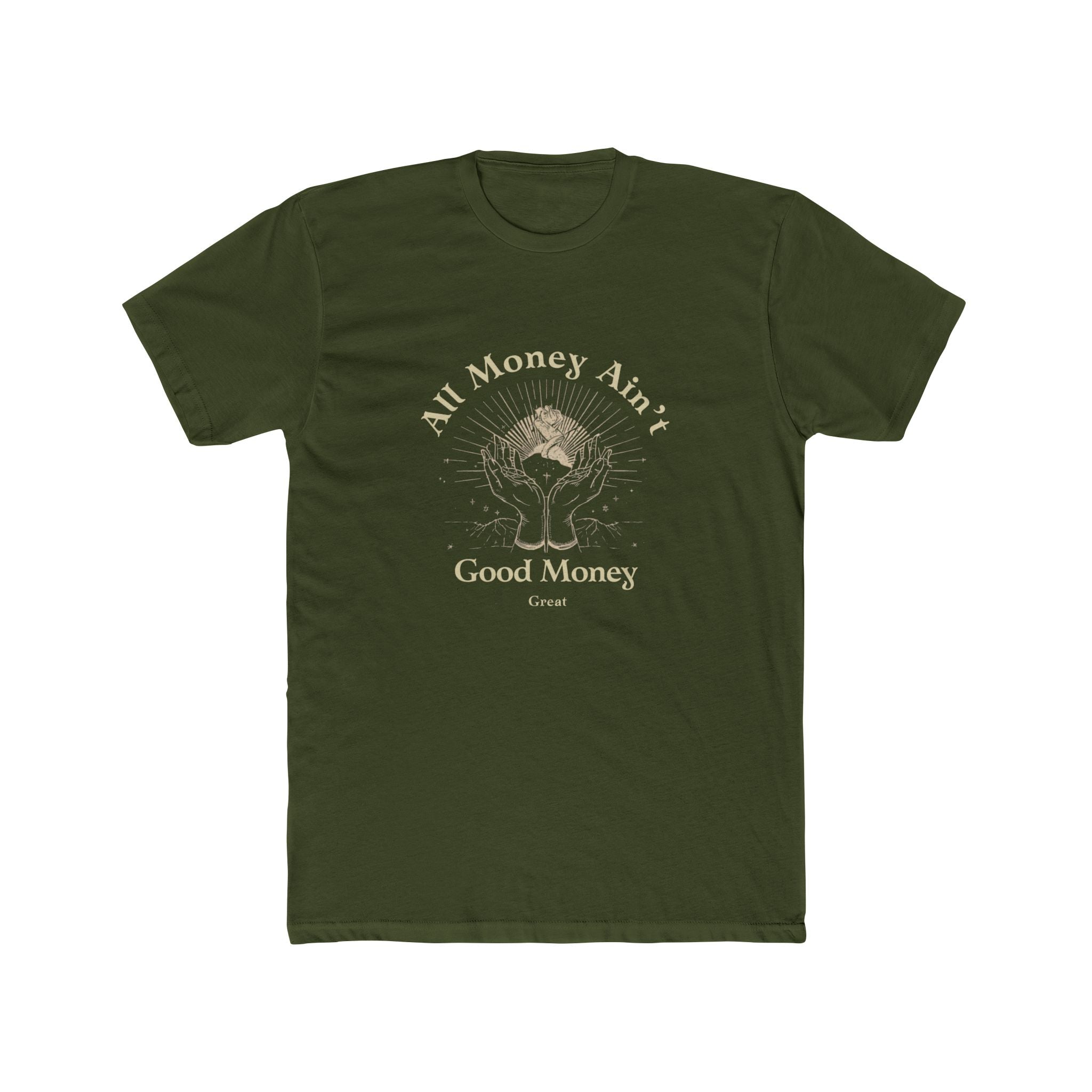 All Money Ain't Good Money | Praying Hands Spiritual Tee