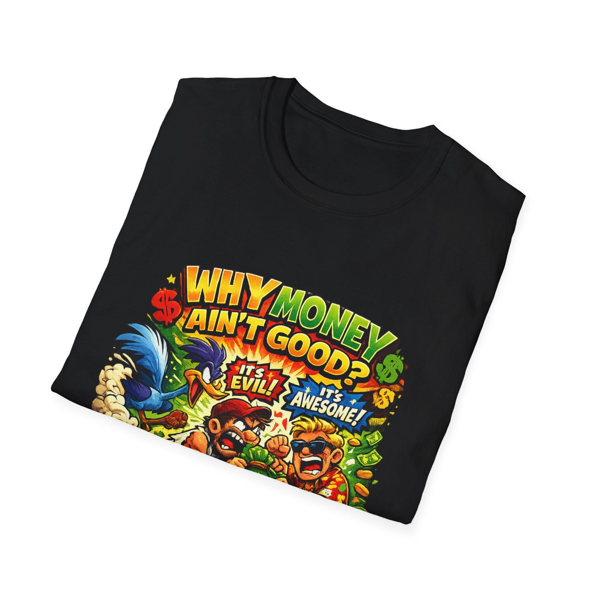 All Money Ain't Good Money | Comic Streetwear Tee