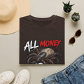 All Money Spider T-Shirt — Bold Gothic Graphic Tee
