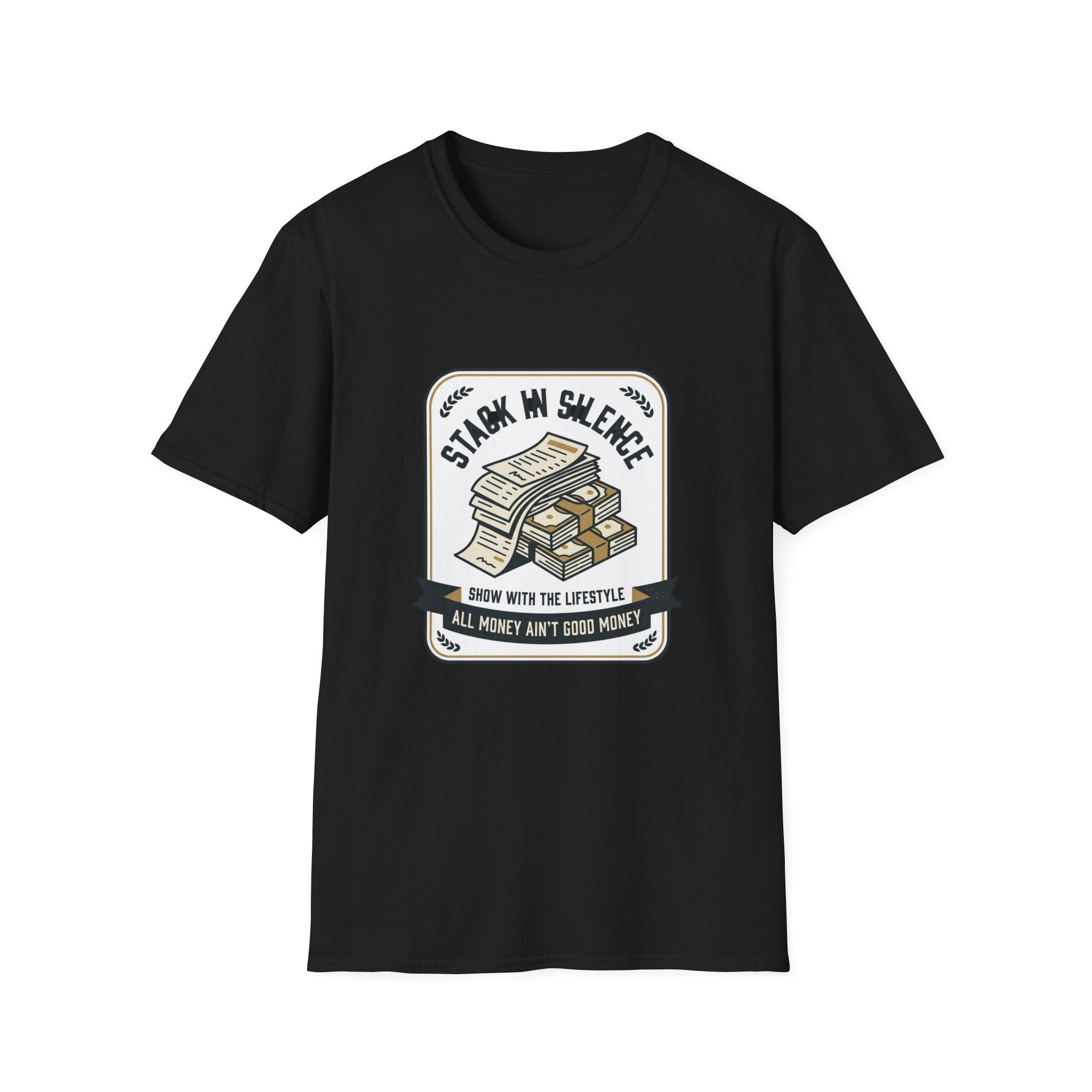 Stack In Silence | Money Mindset Statement Tee