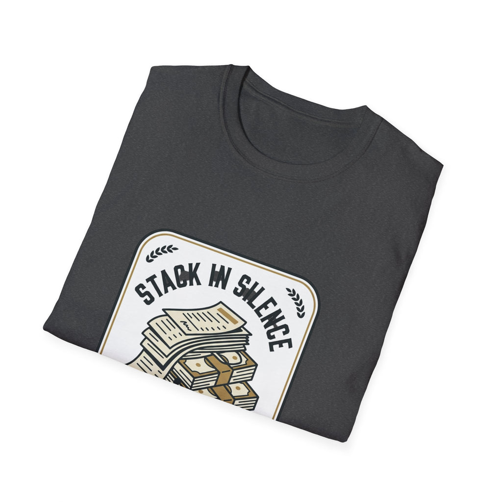 Stack In Silence | Money Mindset Statement Tee